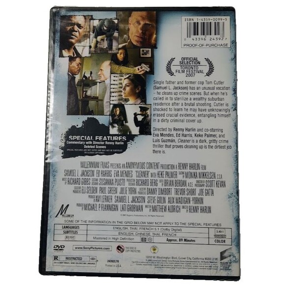 Cleaner DVD 2008 NEW SEALED Special Features - Picture 2 of 3